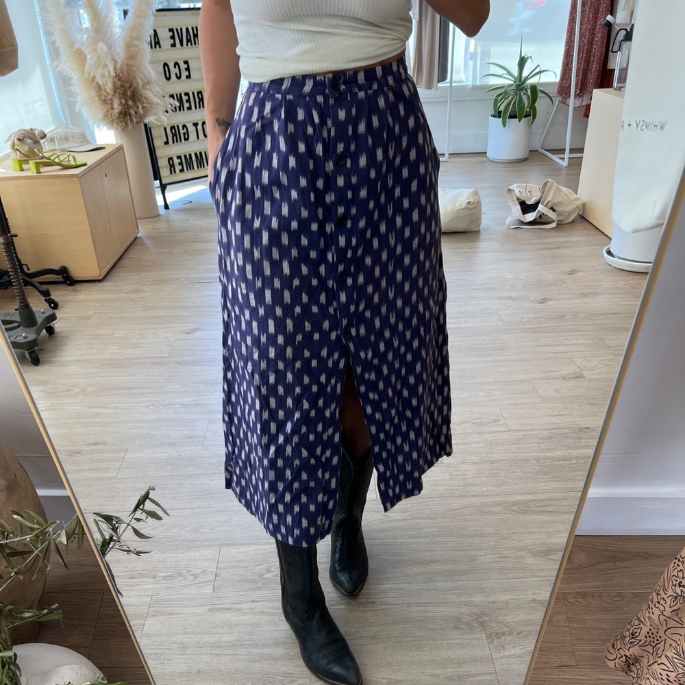 Linen reformation skirt